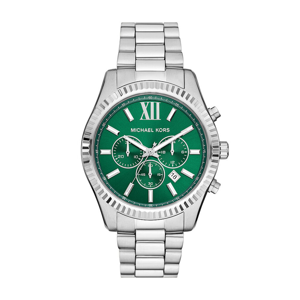 Montre Michael Kors Lexington Vert - Montres &eacute;tanches Homme | Marc Orian