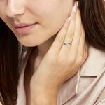 Alliance Soriya Demi Jonc Classique Argent Blanc - Alliances duo Famille | Marc Orian