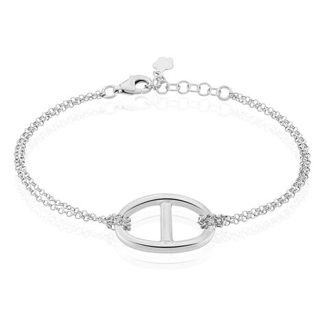 Bracelet Abdon Argent Blanc - Bracelets chaînes Femme | Marc Orian