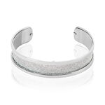 Bracelet Jonc Guila Acier Blanc - Bracelets joncs Femme | Marc Orian
