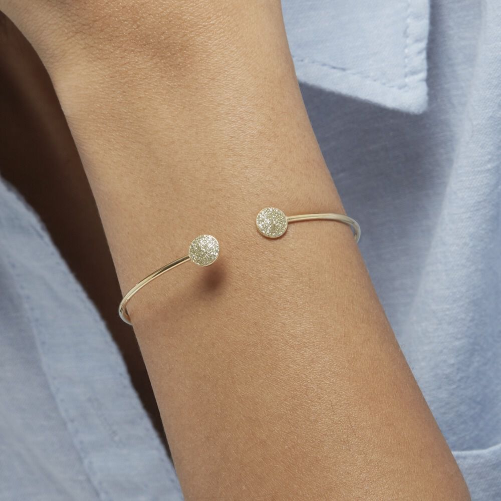 Bracelet Jonc Eryne Or Jaune - Bracelets joncs Femme | Marc Orian