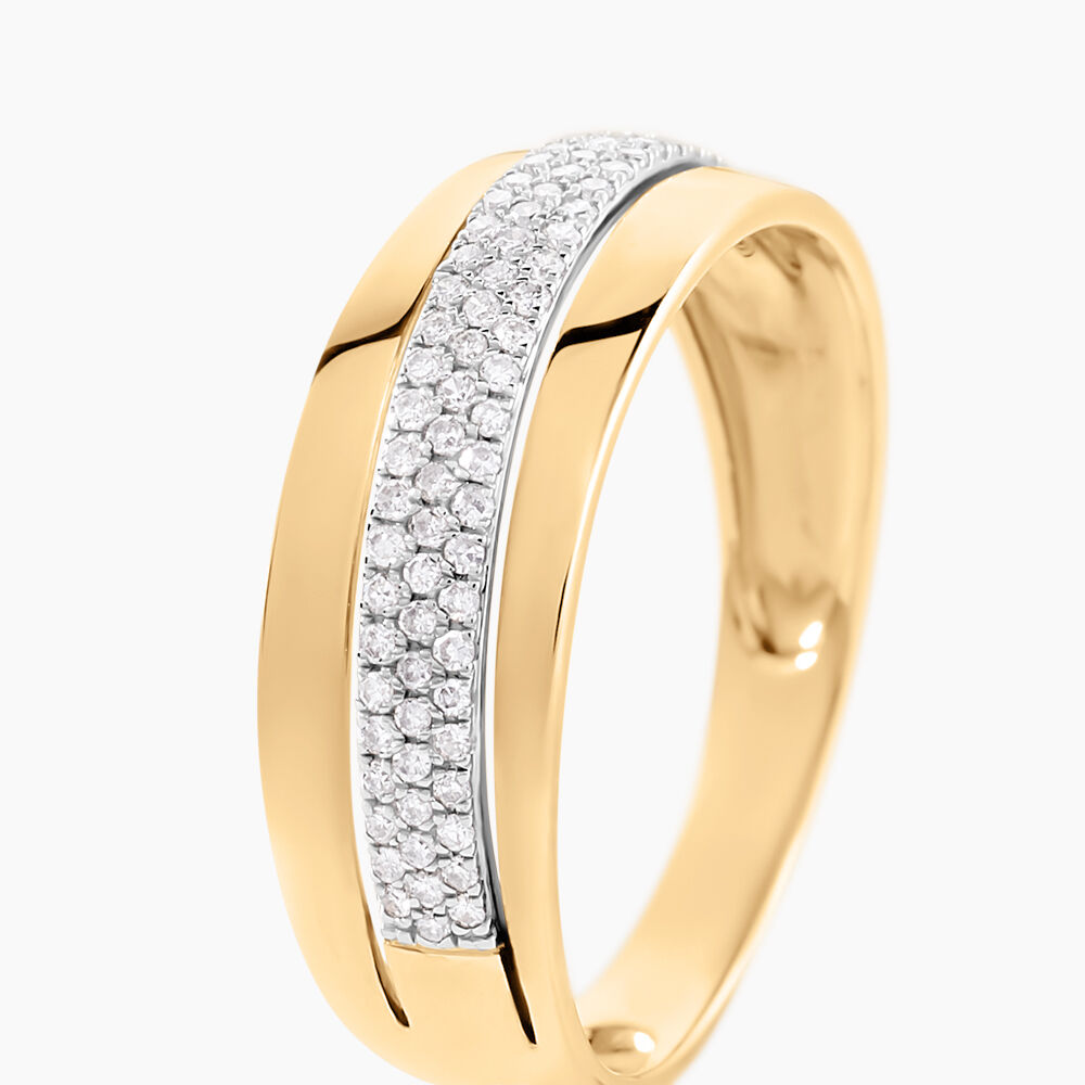 Bague Tima Or Jaune Diamant - Bagues pierres précieuses Femme | Marc Orian