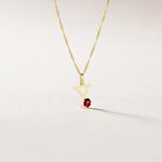 Pendentif Helidie Coccinelle Lettre Or Jaune - Pendentifs Enfant | Marc Orian