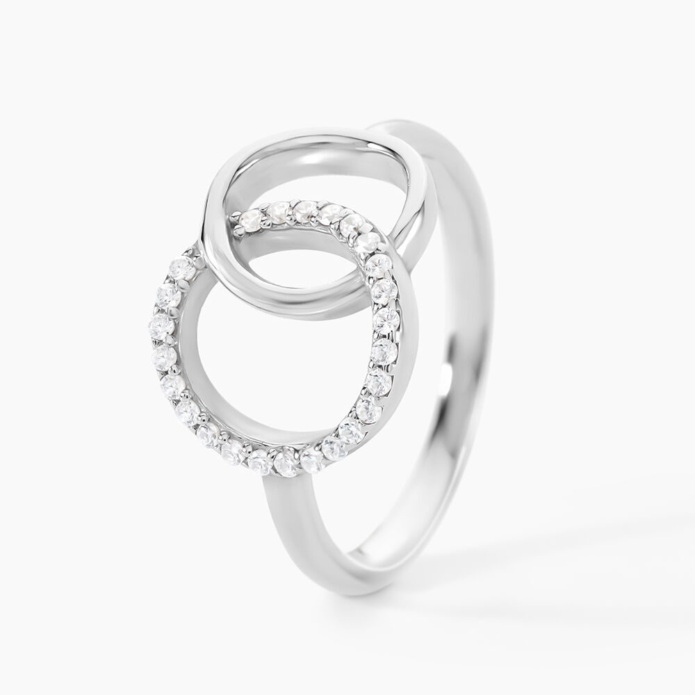 Bague Isabel Argent Blanc Oxyde De Zirconium - Bagues avec pierre Femme | Marc Orian
