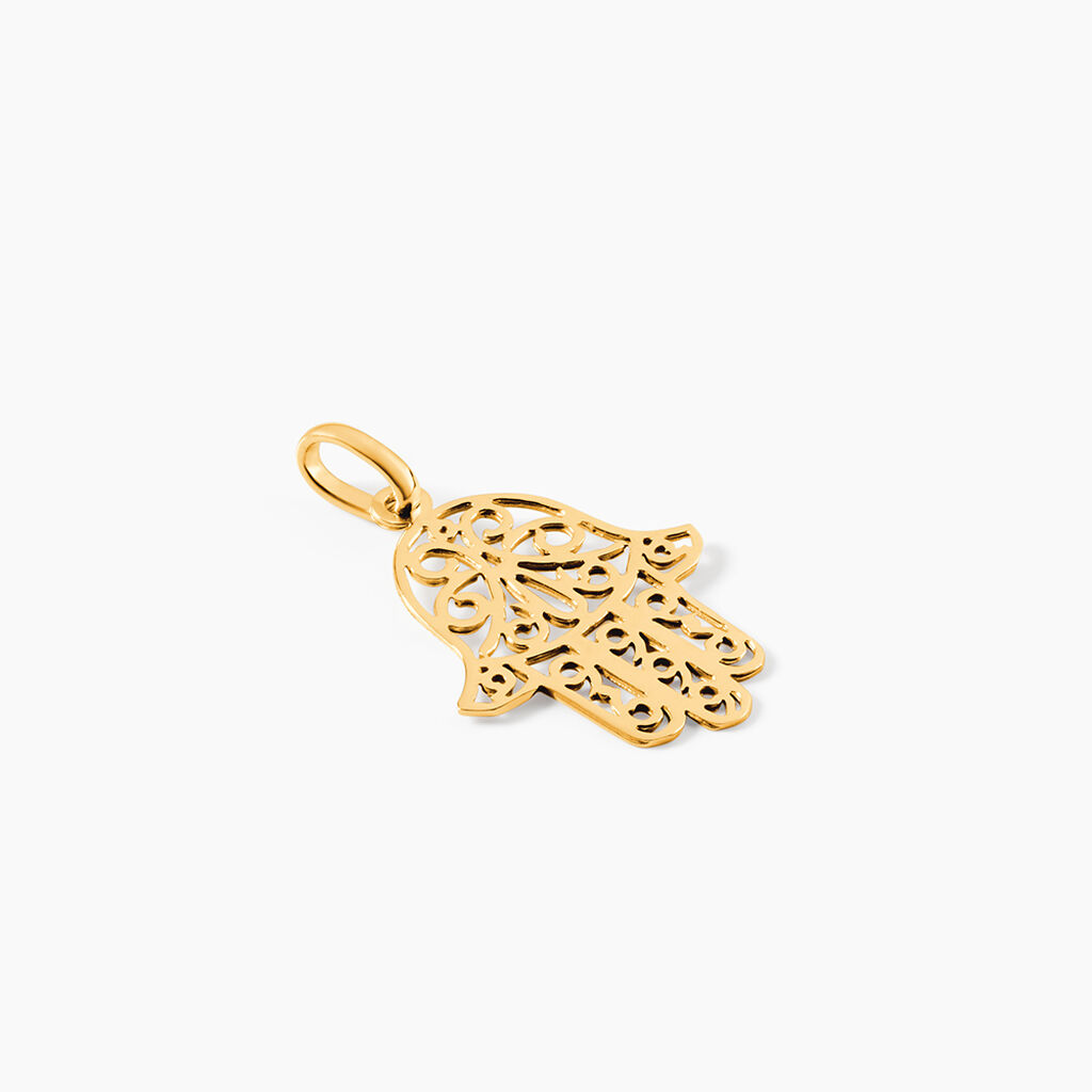 Pendentif Fatmah Or Jaune - Pendentifs Famille | Marc Orian