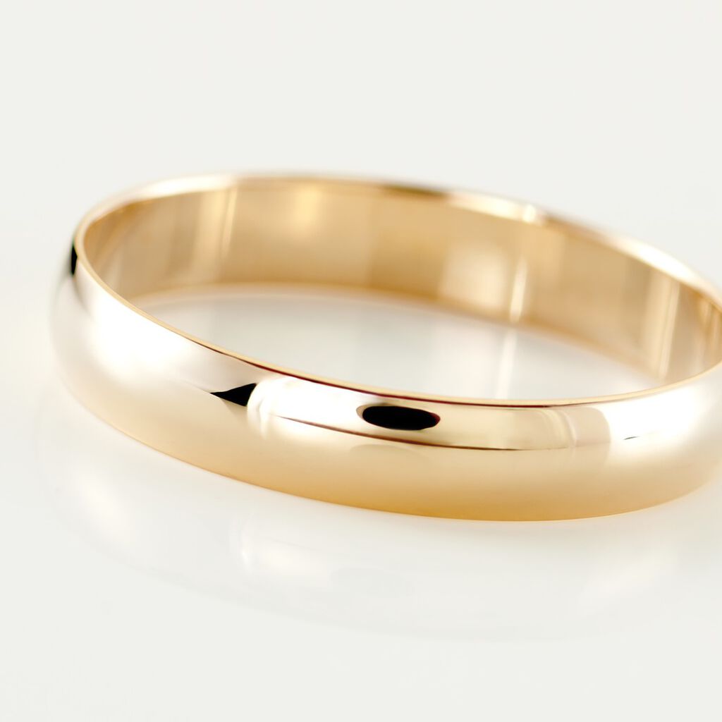 Alliance Meredithe Demi Jonc Classique Or Jaune - Alliances Famille | Marc Orian