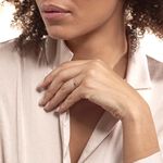 Alliance Piamanta Or Blanc - Alliances duo Unisex | Marc Orian