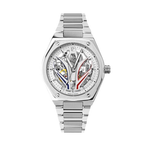 Montre Pierre Lannier Lannier Ardent Blanc - Montres automatiques Homme | Marc Orian