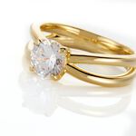 Bague Gen Plaqu&eacute; Or Oxyde De Zirconium - Bijoux fantaisie Femme | Marc Orian