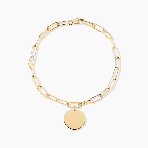 Bracelet Neala Plaqu&eacute; Or Jaune - Bracelets Medailles Femme | Marc Orian