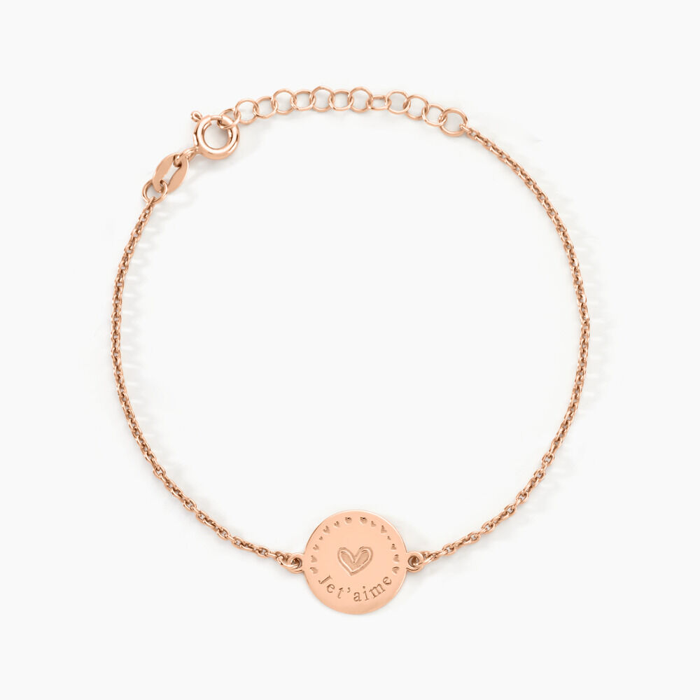Bracelet Pome Argent Rose - Bracelets Medailles Femme | Marc Orian