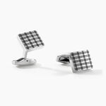 Boutons De Manchettes Jourdan Athos Acier Argent&eacute; - Boutons de manchette Homme | Marc Orian