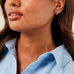 Cr&eacute;oles Astrea Argent Blanc Oxyde De Zirconium - Cr&eacute;oles Femme | Marc Orian