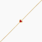 Bracelet Coralie Argent Dor&eacute; A L'Or 750/1000 - Bracelets fantaisie Enfant | Marc Orian