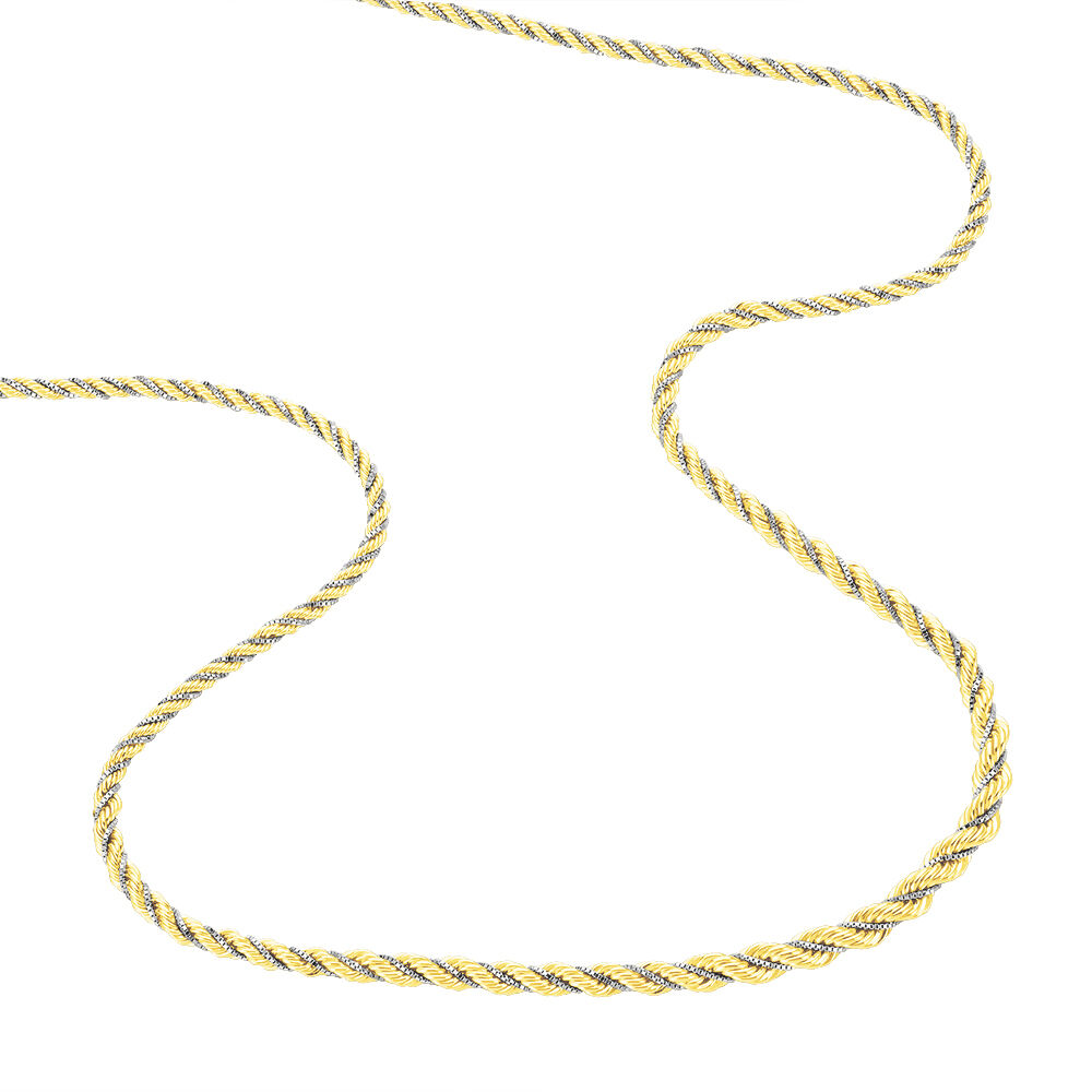 Collier Jerryenne Danilo Maille Corde Et Venitienne Or Bicolore - Chaines Femme | Marc Orian
