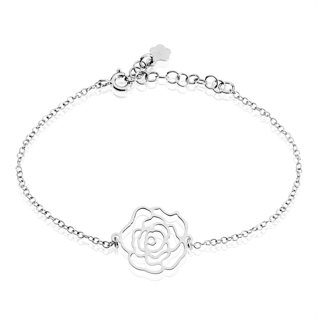 Bracelet Margotte Argent Blanc - Bracelets chaînes Femme | Marc Orian