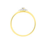 Bague Charletta Or Jaune Diamant - Parures de mariage Femme | Marc Orian