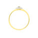 Bague Charletta Or Jaune Diamant - Parures de mariage Femme | Marc Orian