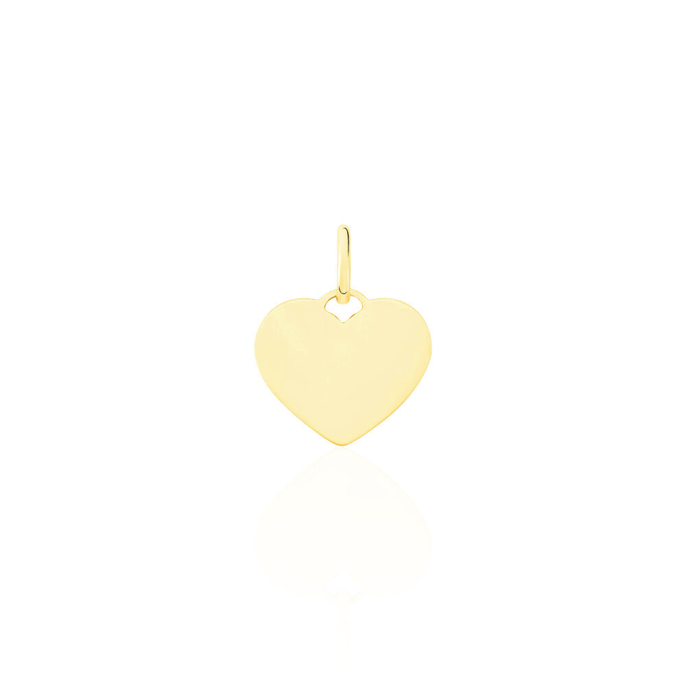 Pendentif Ange Coeur Or Jaune - Bijoux personnalisés Famille | Marc Orian
