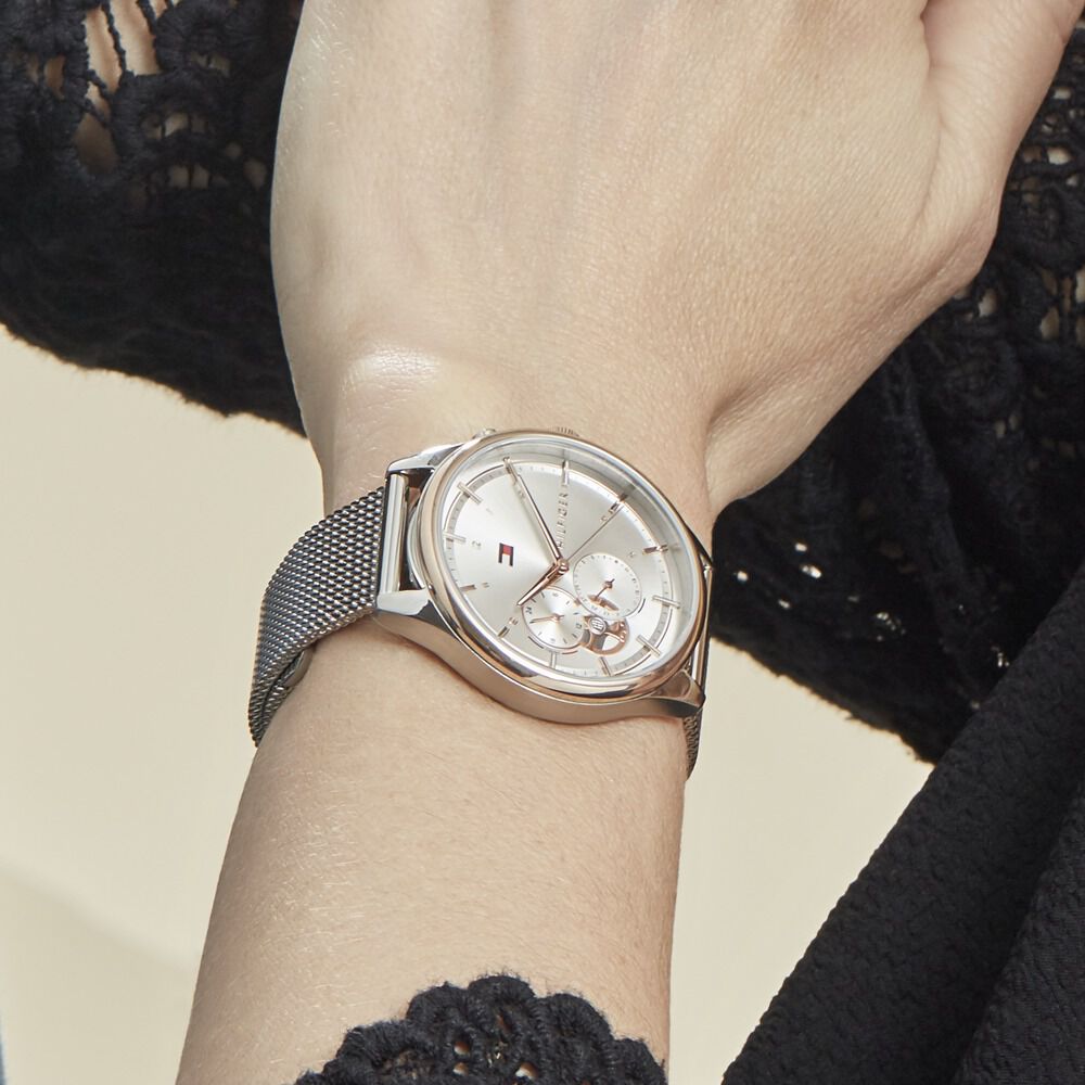 Montre Tommy Hilfiger Quinn Argenté - Montres étanches Femme | Marc Orian
