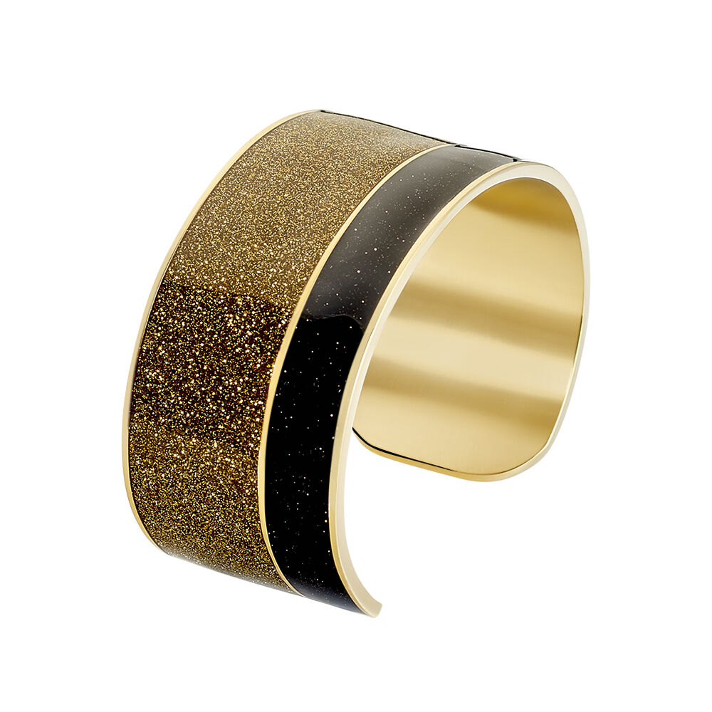 Bracelet Jonc Marie-adelaide Acier Jaune - Bracelets joncs Femme | Marc Orian