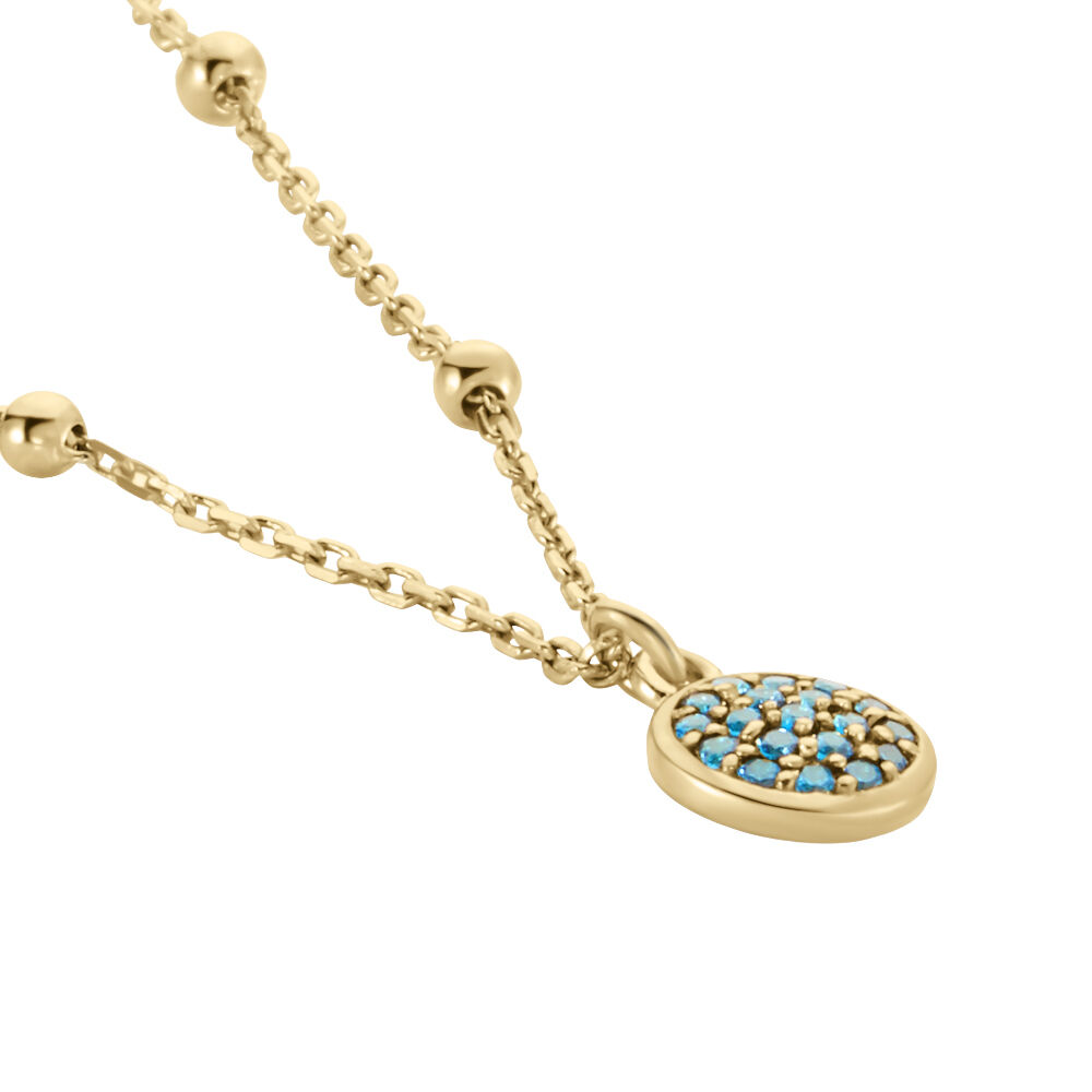 Collier Plaqué Or Jaune Mikayla Oxydes De Zirconium - Colliers avec pierres Femme | Marc Orian
