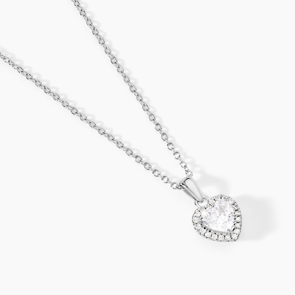 Collier Ana-paula Argent Blanc Oxyde De Zirconium - Colliers solitaires Femme | Marc Orian