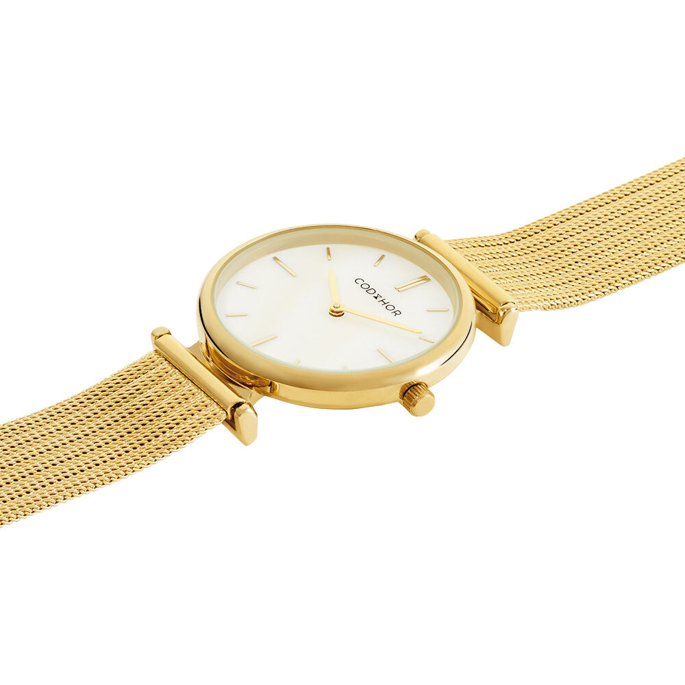 Montre Codhor Nidia Blanc Nacre - Montres étanches Femme | Marc Orian