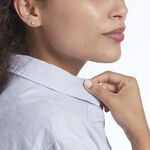 Boucles D'oreilles Puces Or Blanc Doreen Oxydes De Zirconium - Puces Famille | Marc Orian