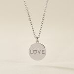 Collier Eternelle Argent Blanc - Colliers fantaisie Femme | Marc Orian