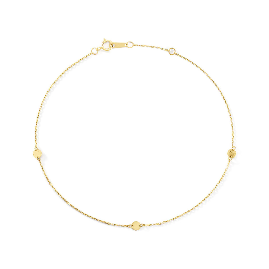 Cha&icirc;ne De Cheville Ronen Or Jaune - Chaines de cheville Femme | Marc Orian