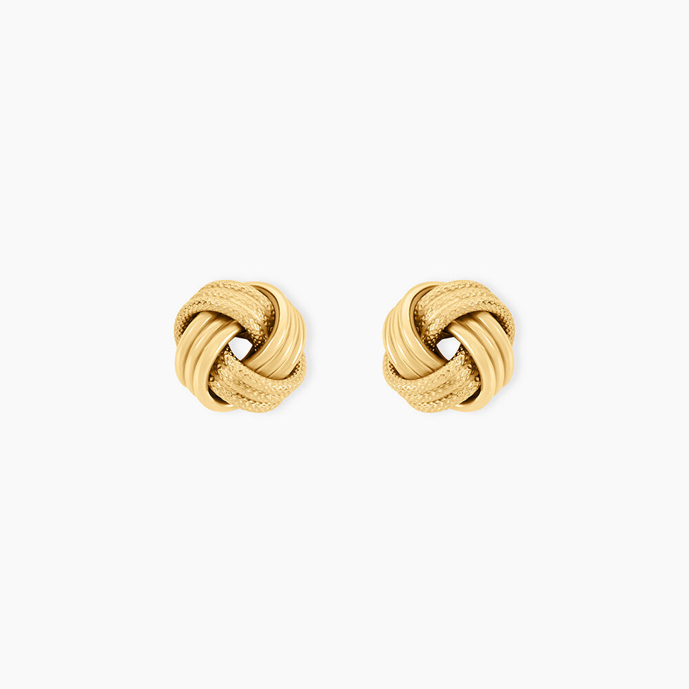 Boucles D'Oreilles Puces Bastiaan Or Jaune - Puces Femme | Marc Orian