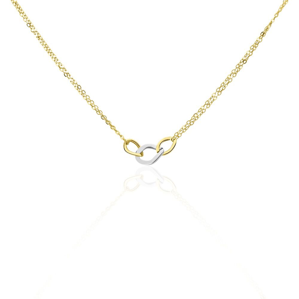 Collier Or Bicolore Quintilius - Colliers Femme | Marc Orian