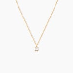 Collier Alexandra Or Jaune Diamant - Colliers solitaires Femme | Marc Orian