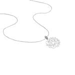 Collier Floride Argent Blanc - Colliers fantaisie Femme | Marc Orian