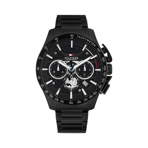 Montre Tommy Hilfiger Bank Noir - Montres &eacute;tanches Homme | Marc Orian
