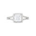 Bague Solitaire Wilona Argent Blanc Oxyde De Zirconium - Solitaires Femme | Marc Orian