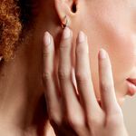 Cr&eacute;oles Sandrine Or Jaune Strass - Cr&eacute;oles Femme | Marc Orian