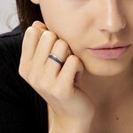 Bague Agapanthe Or Blanc Saphir Et Diamant - Bagues vintage Femme | Marc Orian