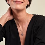 Collier Venka Argent Blanc Oxyde De Zirconium - Colliers avec pierres Femme | Marc Orian