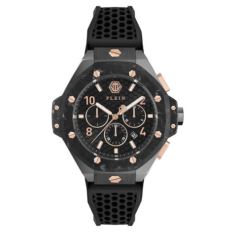 Montre Philipp Plein Chrono Royal Noir - Montres &eacute;tanches Homme | Marc Orian
