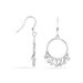 Boucles D'oreilles Pendantes Elbertine Argent Blanc Oxyde De Zirconium - Pendantes Femme | Marc Orian