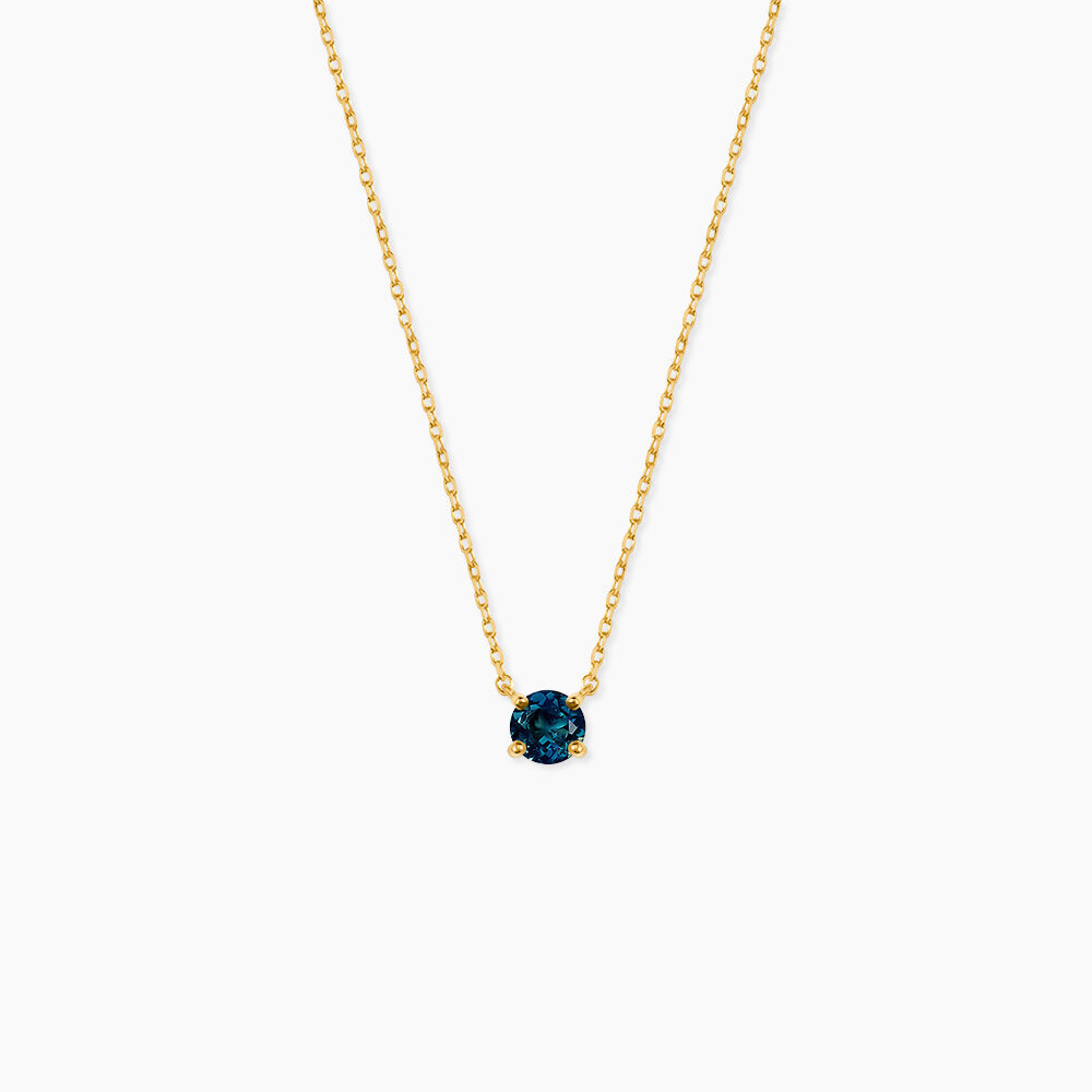 Collier Safae Or Jaune Topaze - Colliers avec pierres Femme | Marc Orian