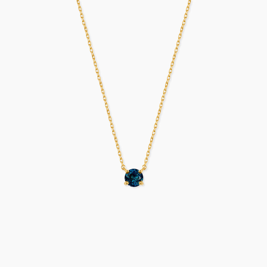 Collier Safae Or Jaune Topaze - Colliers avec pierres Femme | Marc Orian