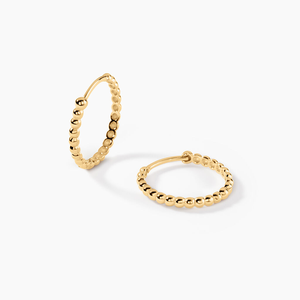 Créoles Flick Or Jaune - Créoles Femme | Marc Orian