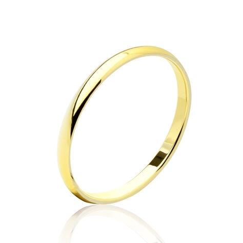 Alliance Igor Demi Jonc Or Jaune - Alliances personnalis&eacute;es Famille | Marc Orian