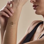 Bracelet Plaqu&eacute; Or Jaune Attrape R&ecirc;ves Turquoise Bleue - Bracelets fantaisie Femme | Marc Orian