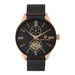 Montre Montignac Round Automatique Noir - Montres automatiques Homme | Marc Orian