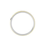 Alliance Serti Grains Ajoures Or Bicolore Diamant - Alliances duo Unisex | Marc Orian