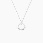 Collier Melissande Or Blanc Diamant - Colliers avec pierres Femme | Marc Orian
